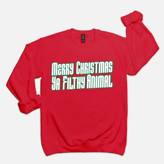 Filthy Animal Christmas Unisex Sweatshirt