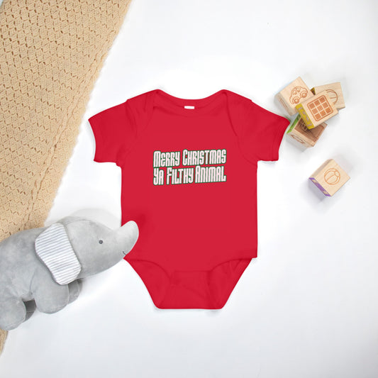 Filthy Animal Christmas Onesie